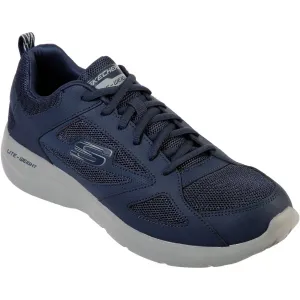 Skechers Men's Dynamight 2.0 Lace Up Memory Foam Trainer in Navy