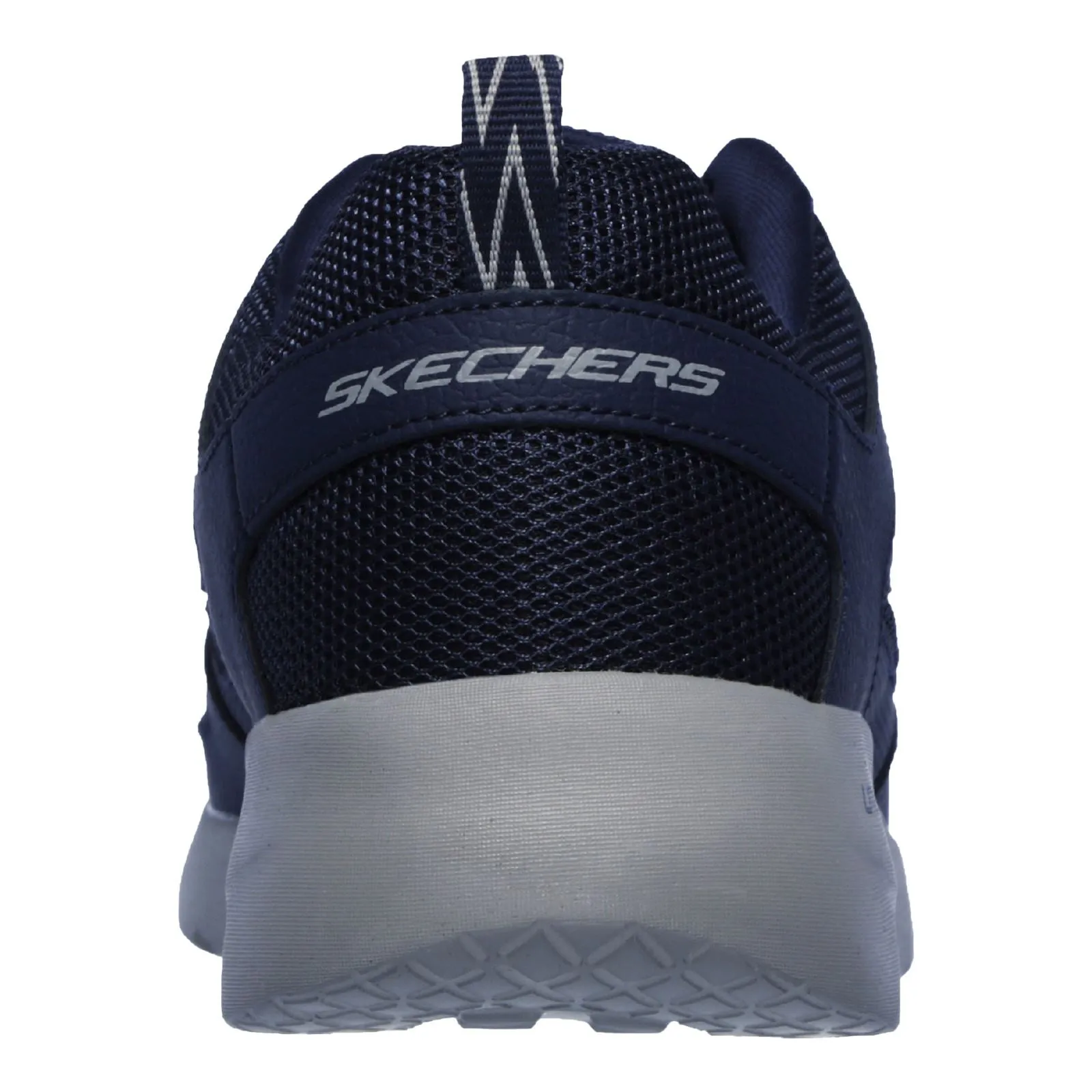 Skechers Men's Dynamight 2.0 Lace Up Memory Foam Trainer in Navy