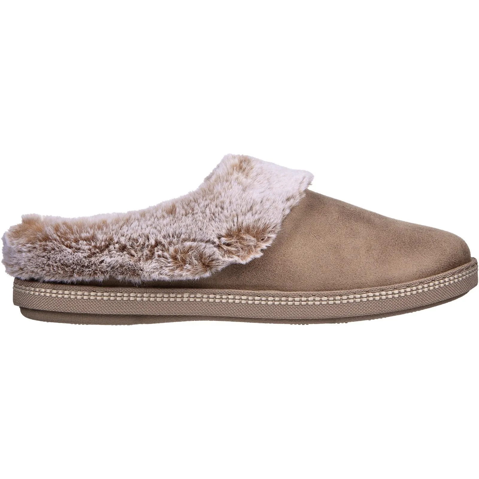 Skechers Womens Cozy Campfire Lovely Life 167625-TPE Taupe Slip On Shoe
