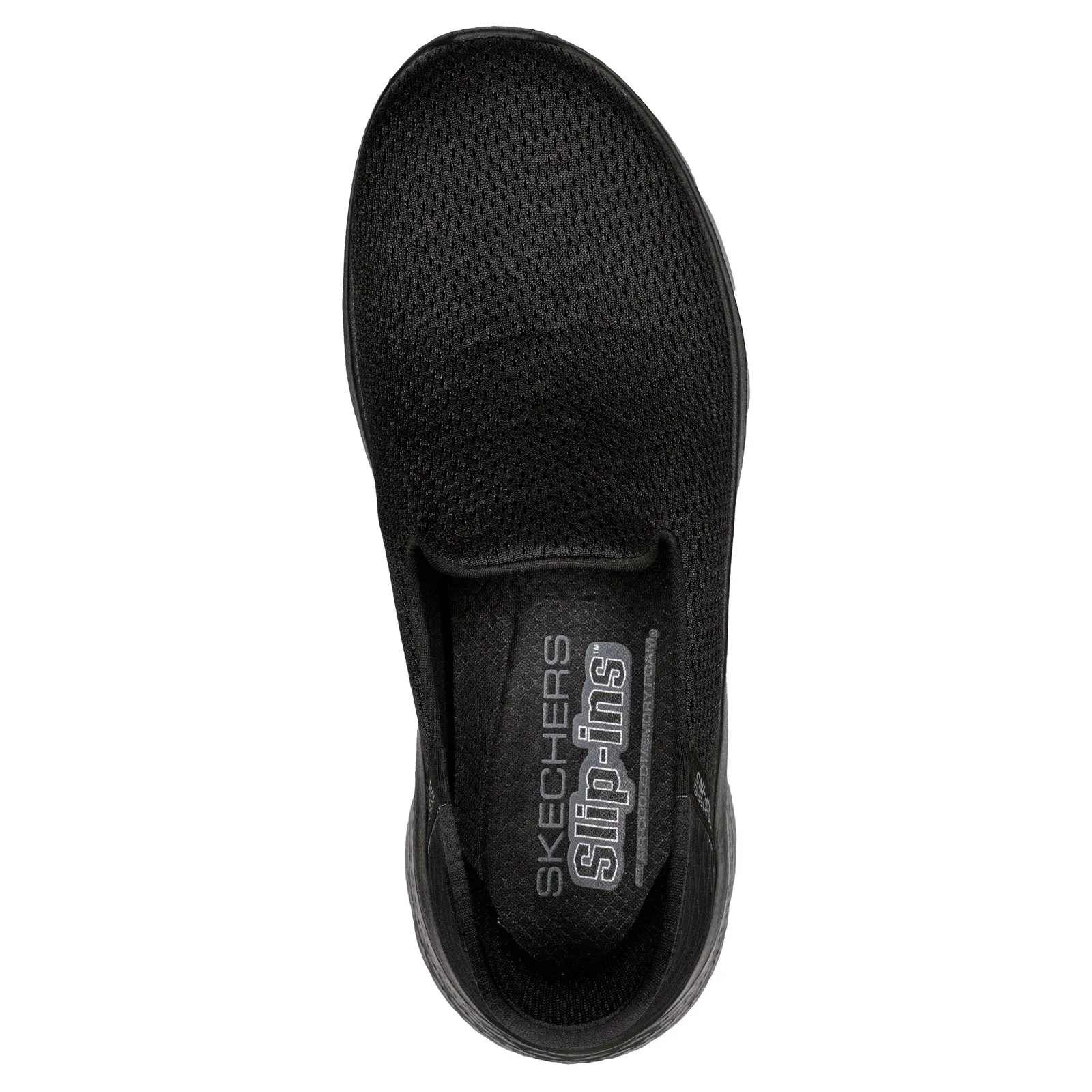 Skechers Womens Go Walk Flex Relish Black Hands Free Slip On Shoes