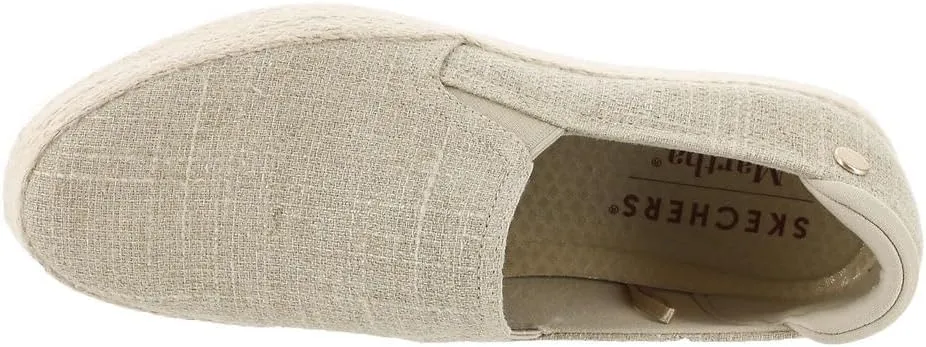 Skechers Women's Martha Stewart Bobs Sesame-by The Bay Loafer