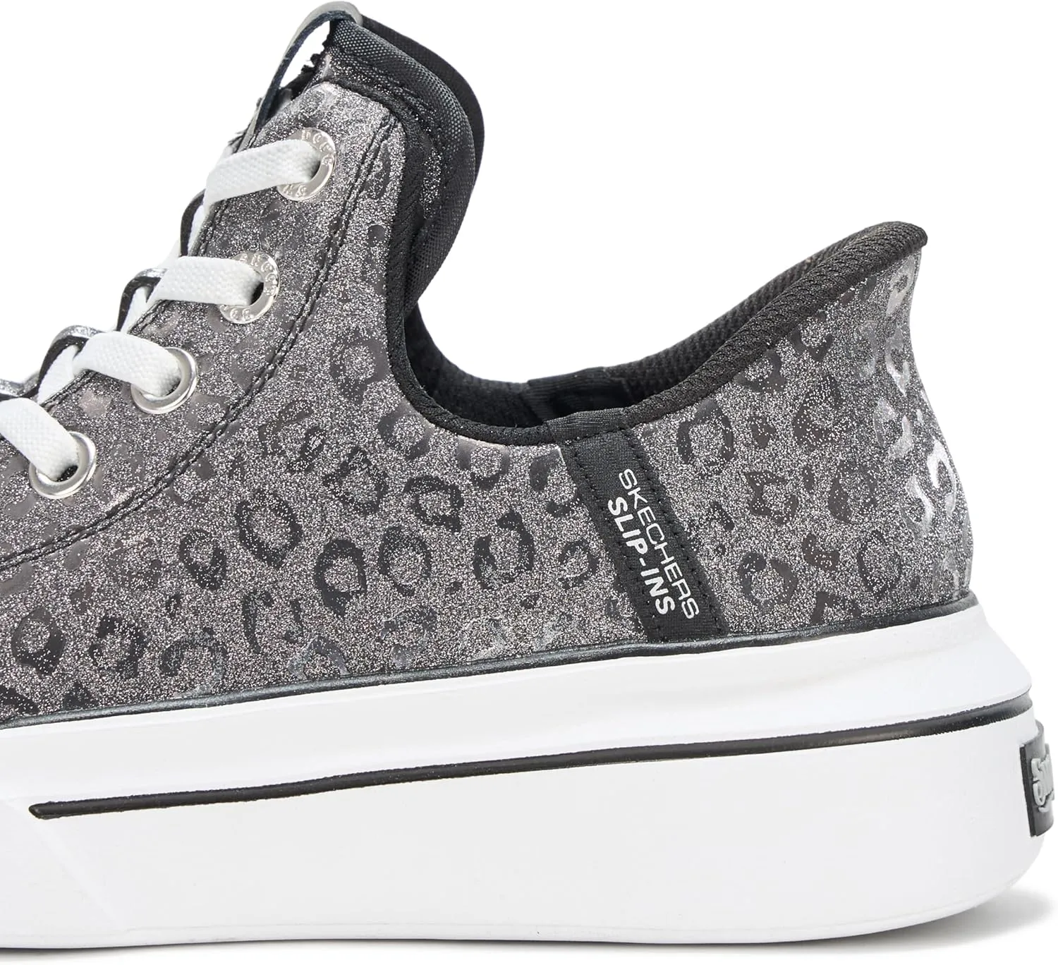 Skechers Women's Snoop One-Disco Ocelot Hands Free Slip-ins Sneaker