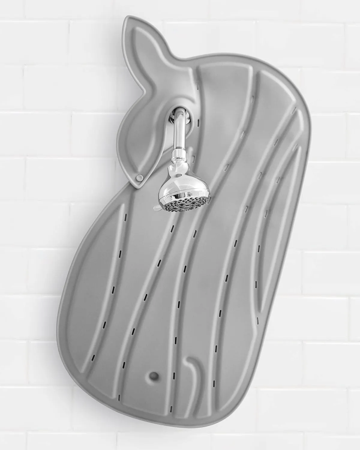 Skip Hop Moby Baby Bath Essential Set, Grey & Non-Slip Baby Bath Mat, Moby, Grey