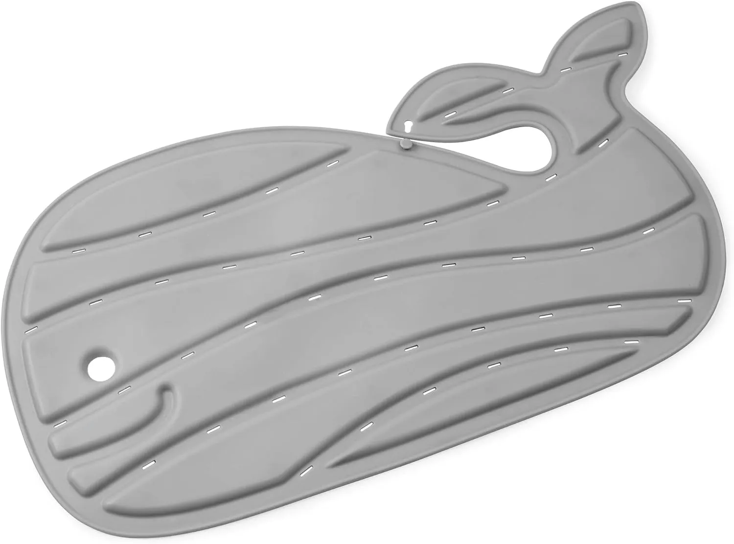 Skip Hop Moby Baby Bath Essential Set, Grey & Non-Slip Baby Bath Mat, Moby, Grey