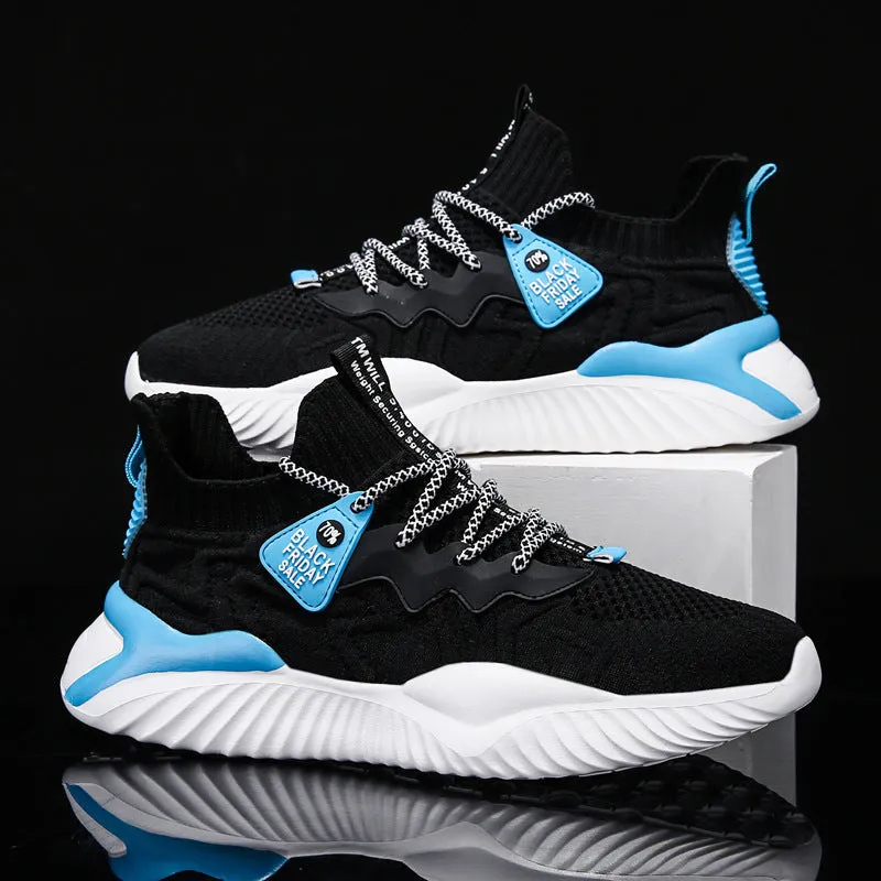 Slip-On Flyknit Sneakers – Lightweight & Breathable Shoes