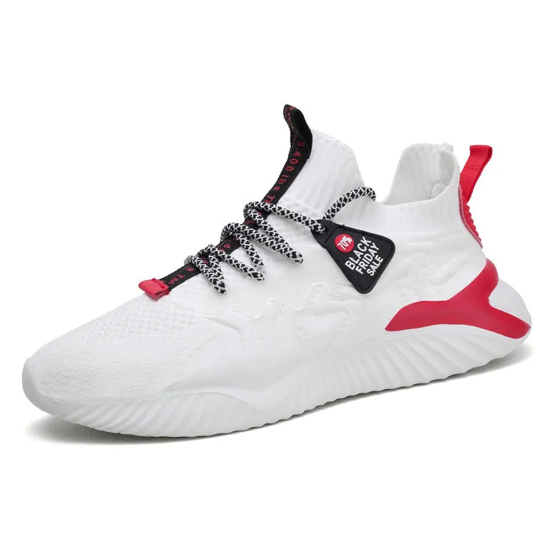Slip-On Flyknit Sneakers – Lightweight & Breathable Shoes