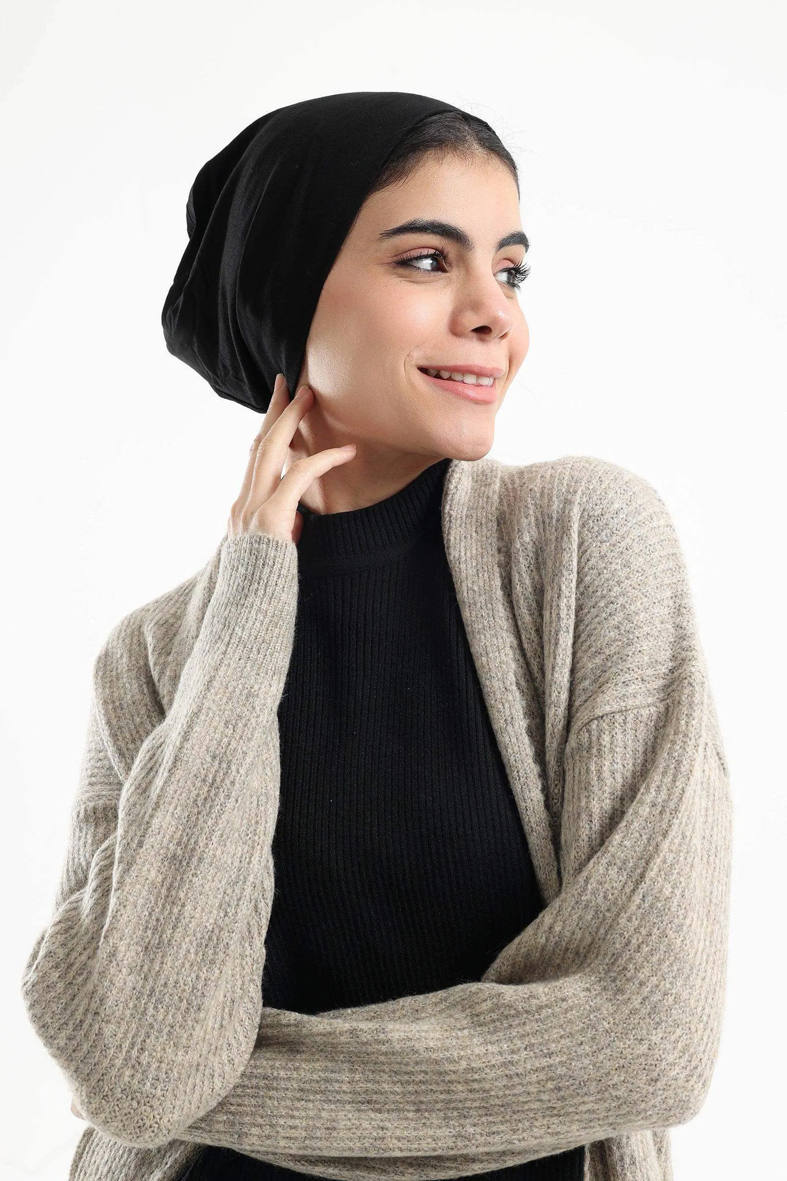 Slip On Hijab Cap