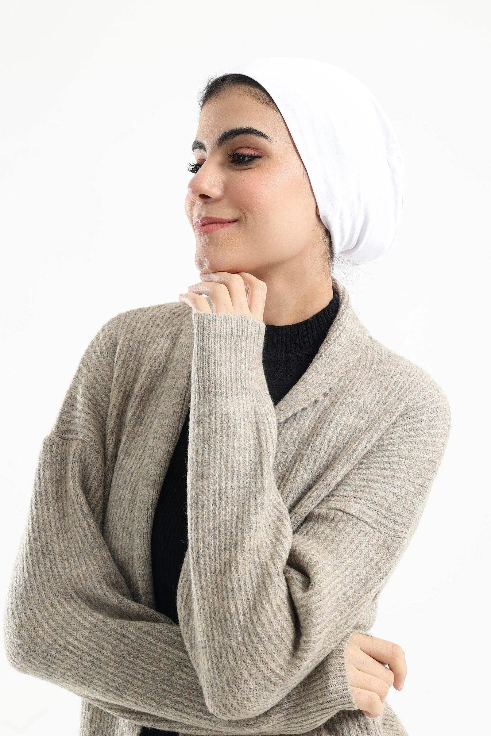 Slip On Hijab Cap