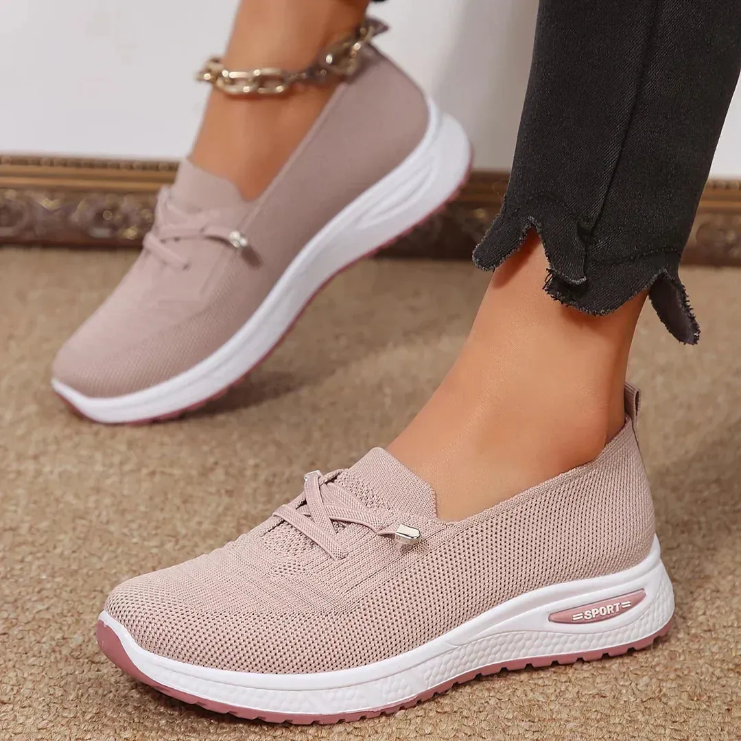 Slip-On Knit Sneakers | Lightweight | Breathable & Comfortable