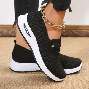 Slip-On Knit Sneakers | Lightweight | Breathable & Comfortable