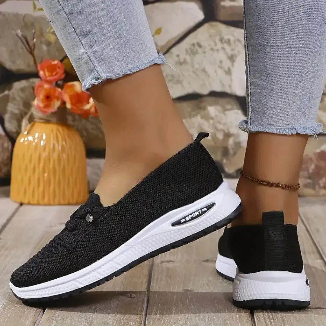 Slip-On Knit Sneakers | Lightweight | Breathable & Comfortable