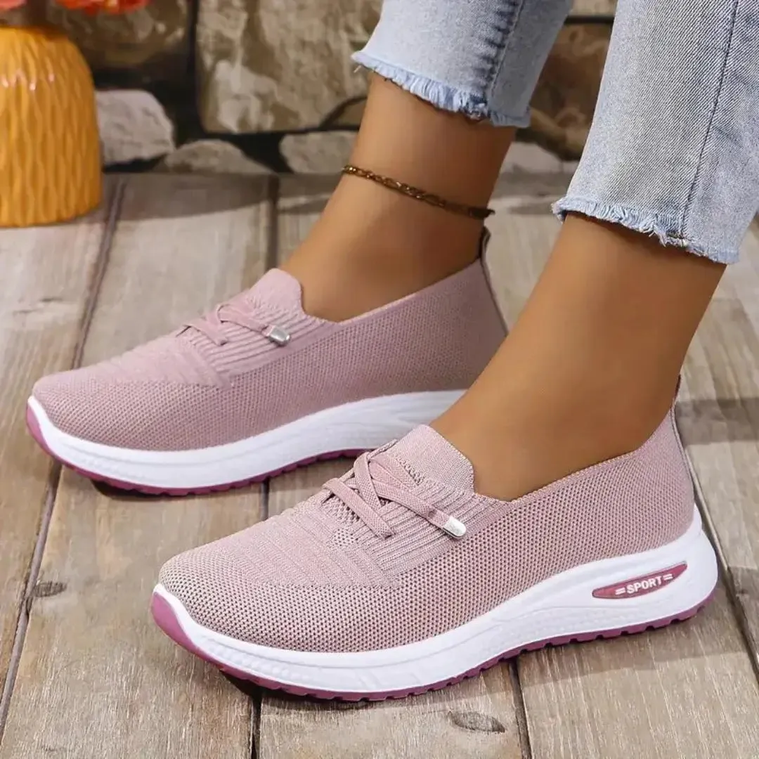 Slip-On Knit Sneakers | Lightweight | Breathable & Comfortable