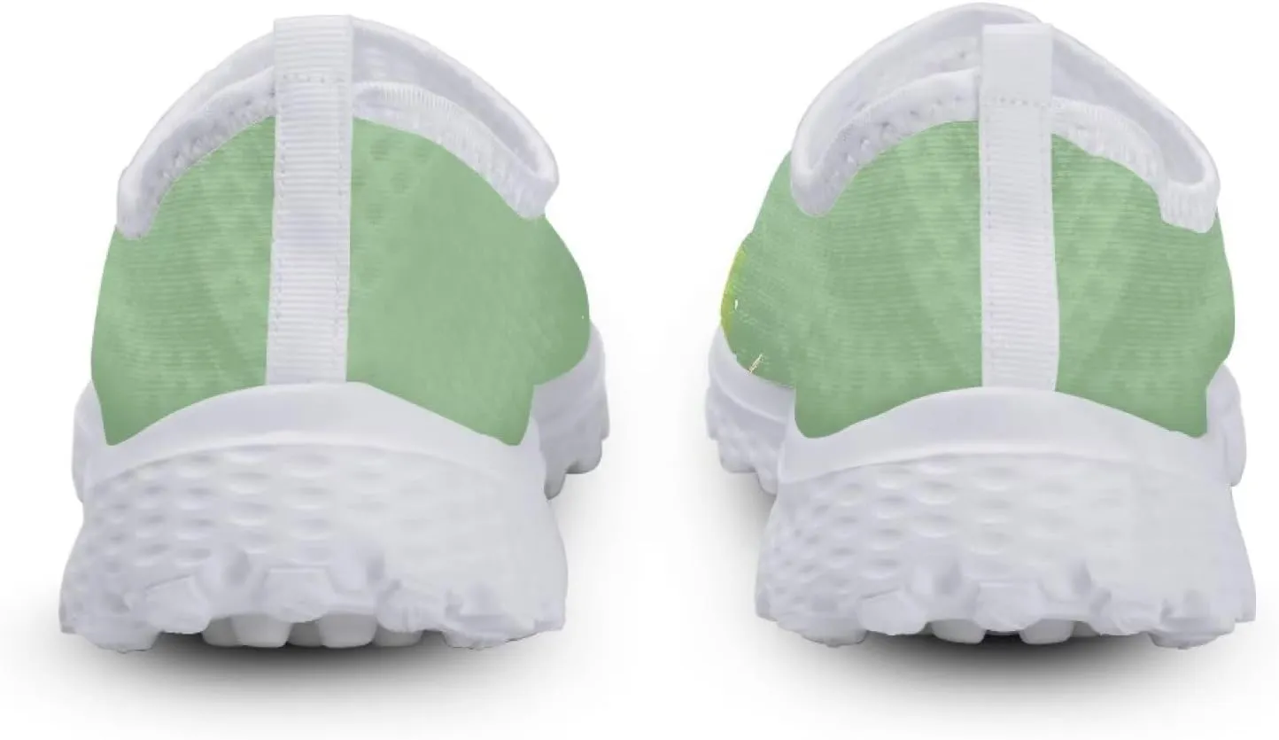 Slip On Walking Shoes for Womens Breathable Running Tennis Sneakers Comfort Anti-Slip Athletic Shoe for Travel Size 5.5-11.5 White Sole