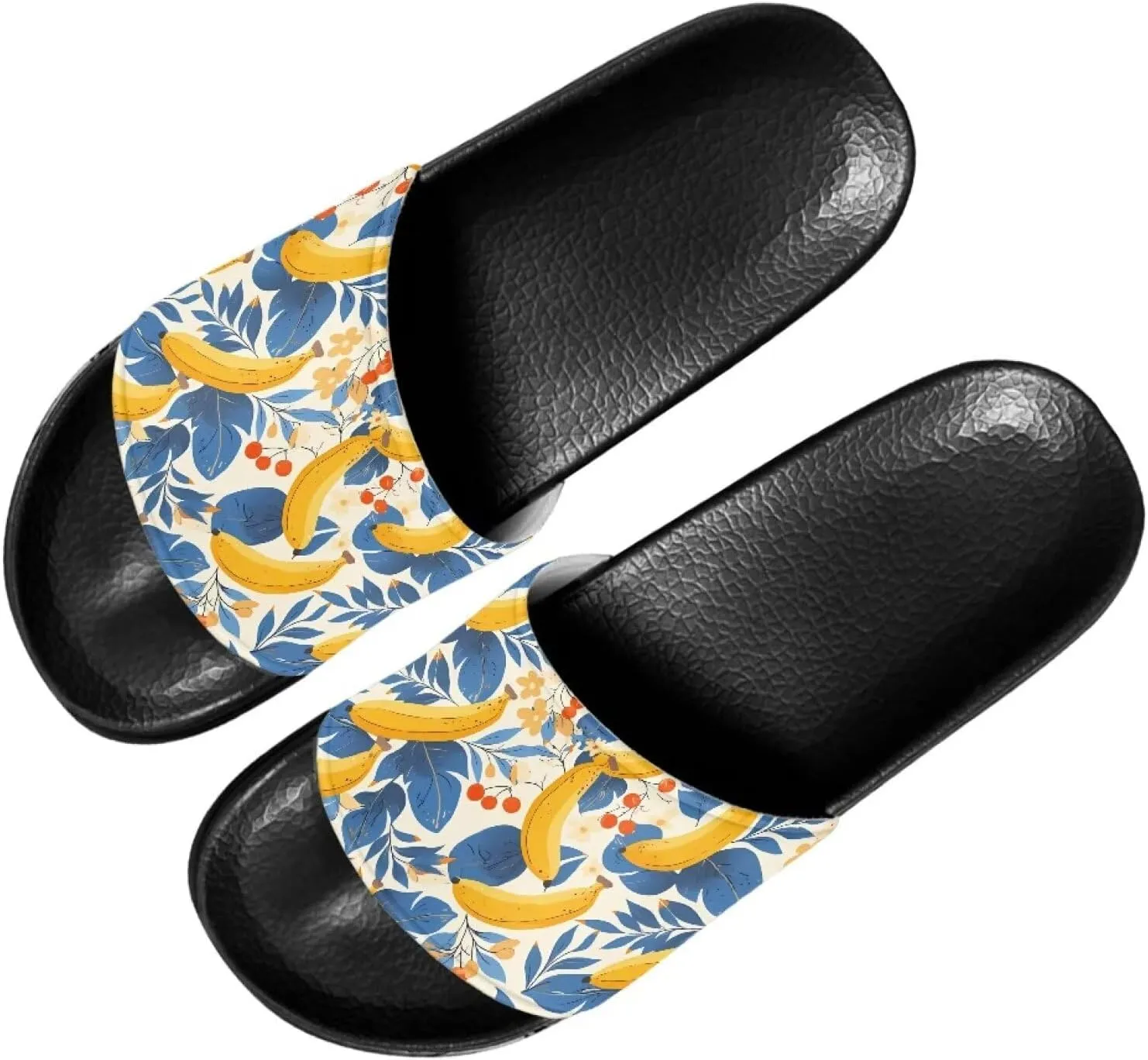 Slippers for Women and Men, Pillow House Slippers Shower Shoes Indoor Slides Bathroom Sandals