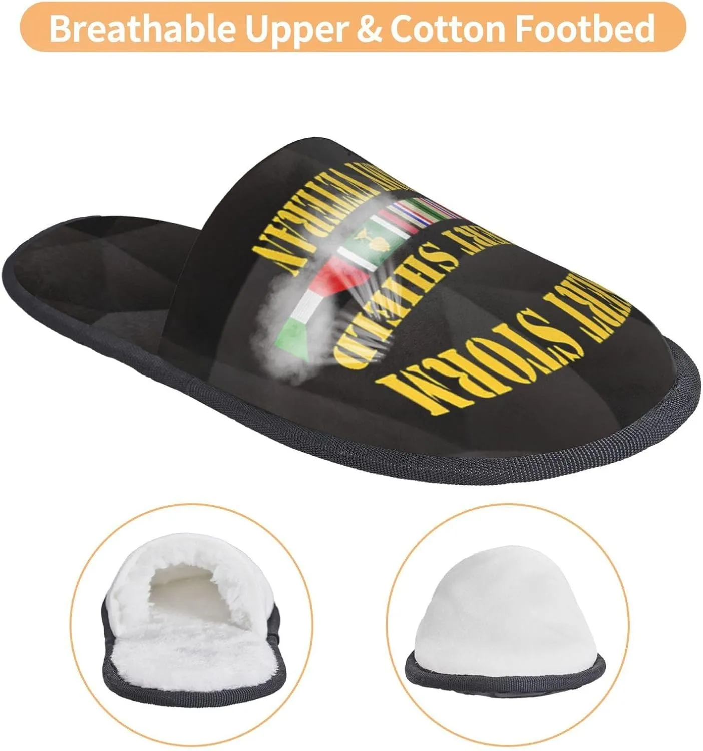 Slippers for Women Comfy Slippers Soft Plush Fuzzy Slip-On Women Slippers Cozy Warm House Slippers for Indoor & Outdoor