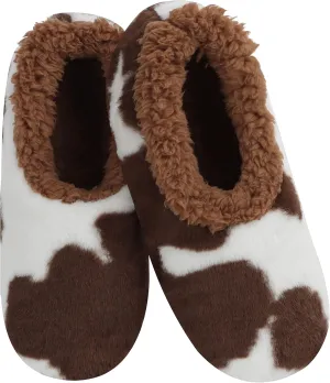 Snoozies Womens slipper socks - Animal Print - House slipper socks for Women