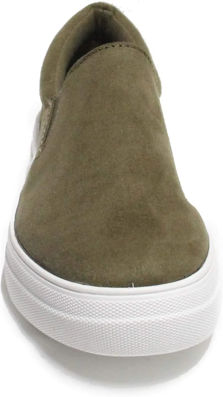 Soda TOPSHOE ave- Hike Platform Slip- On Sneaker w/Cushion Foam