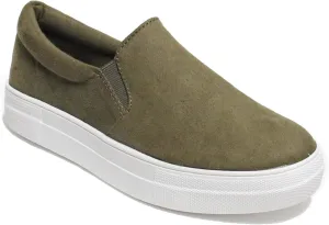 Soda TOPSHOE ave- Hike Platform Slip- On Sneaker w/Cushion Foam