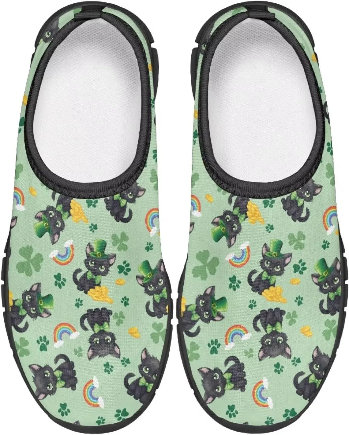 St. Patrick's Day Shoes Boys Slip On Tennis Shoes Kids Running Shoes