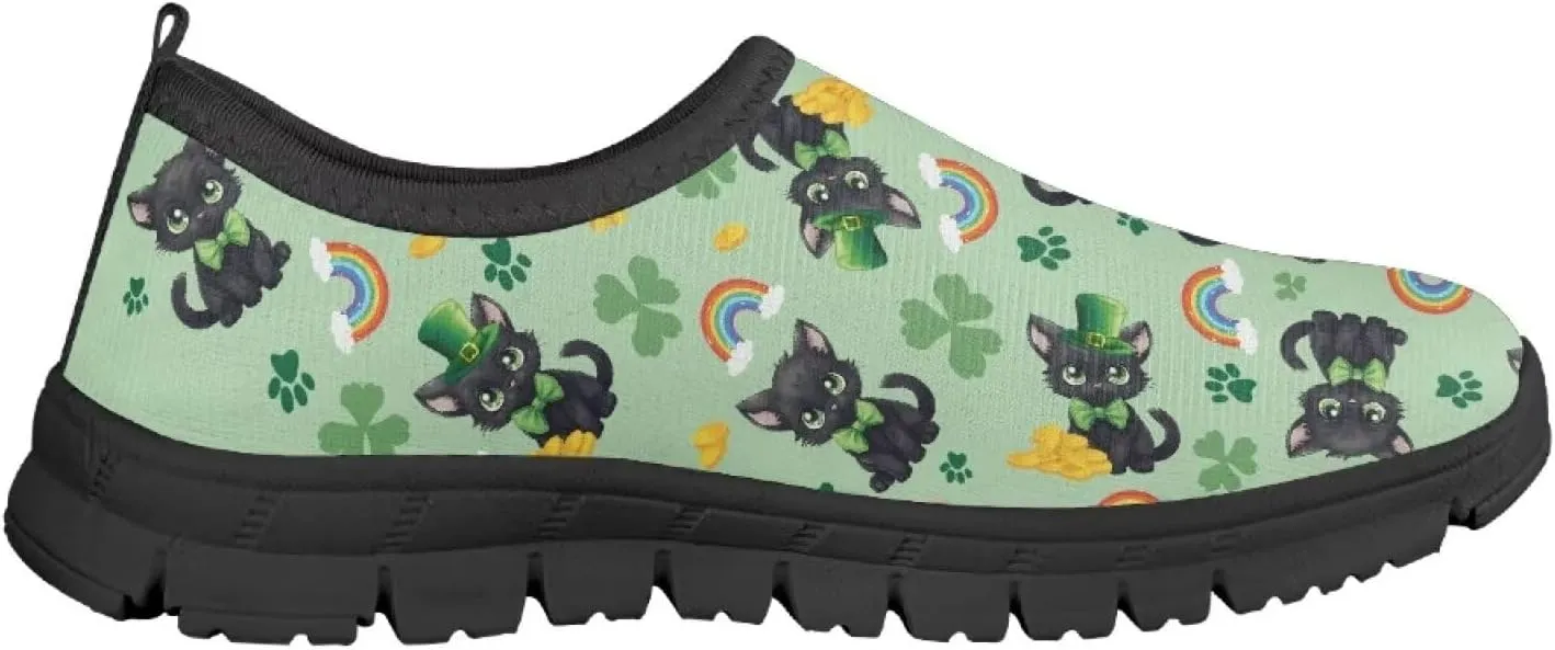 St. Patrick's Day Shoes Boys Slip On Tennis Shoes Kids Running Shoes