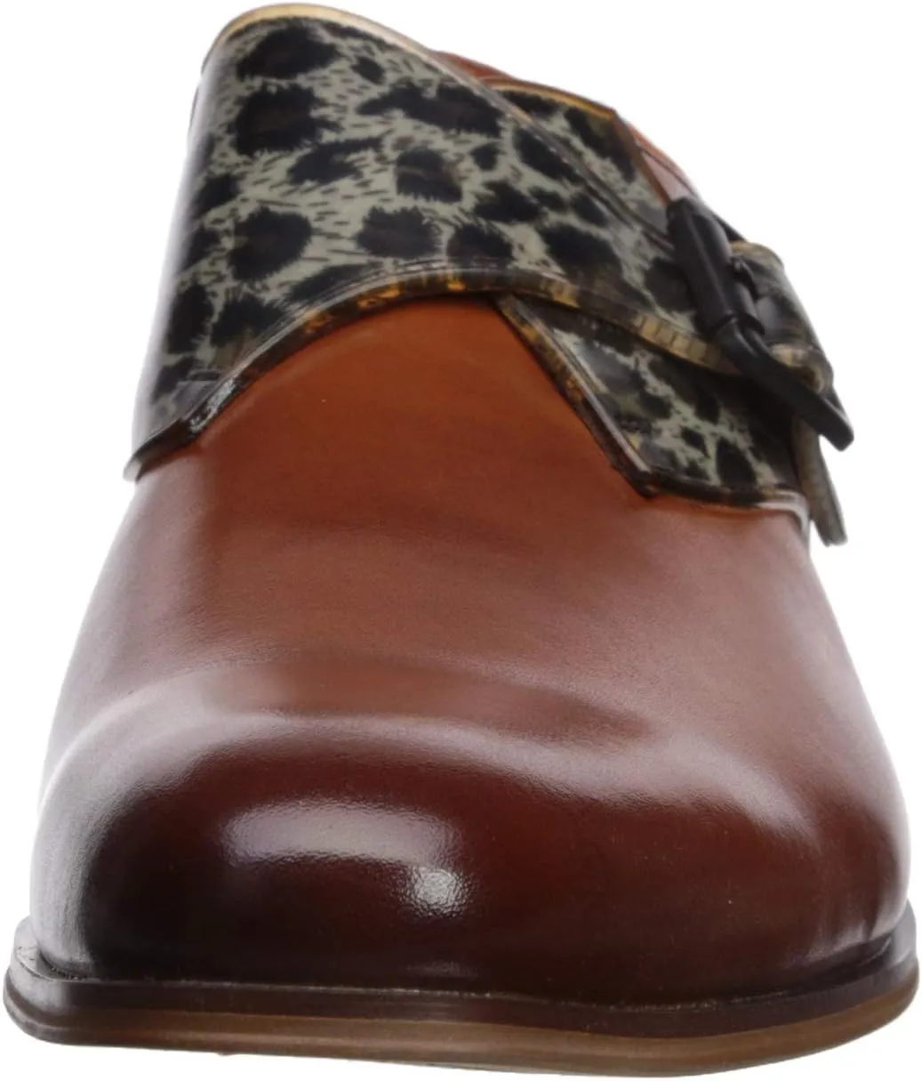 STACY ADAMS Men's Sutcliff Plain Toe Monk Strap Loafer