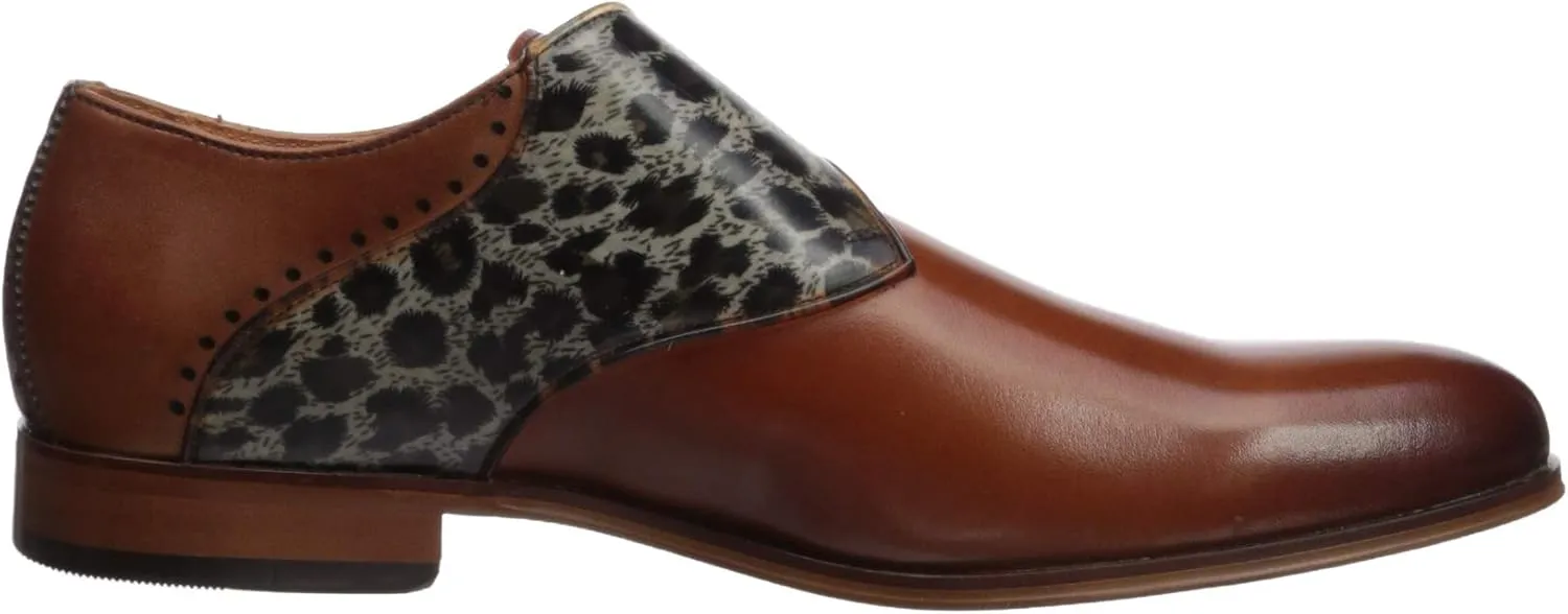 STACY ADAMS Men's Sutcliff Plain Toe Monk Strap Loafer
