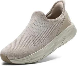 STQ Womens Slip on Shoes Breathable Lightweight Orthopedic Walking Shoes Workout Gym Sports Athletic Sneakers