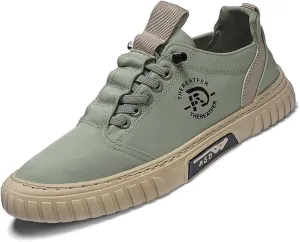 Summer Casual Outdoor Low Top Men Shoes Canvas Slip-on Breathable Non-Slip Lightweight Comfort Travel Sport Jogging Shoes