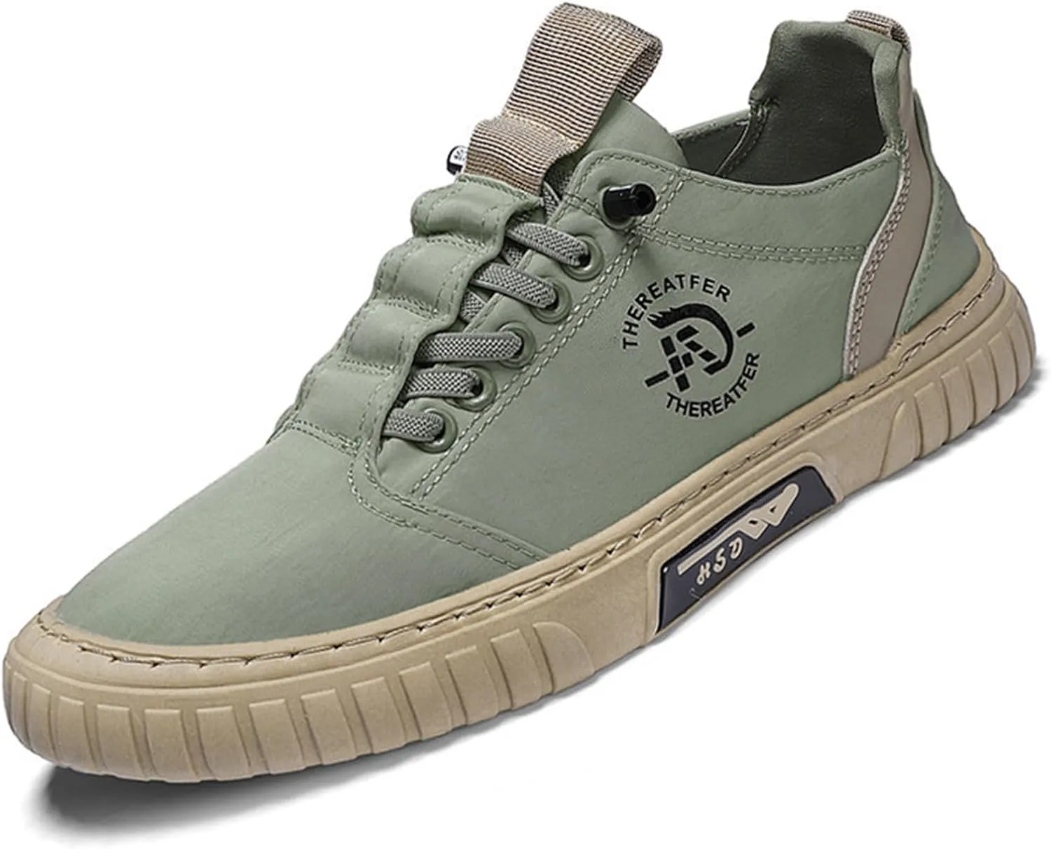 Summer Casual Outdoor Low Top Men Shoes Canvas Slip-on Breathable Non-Slip Lightweight Comfort Travel Sport Jogging Shoes