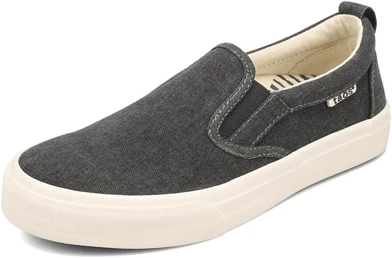 Taos Rubber Soul Slip-On Women's Sneaker - Fresh and Clean Canvas Design with Effortless Style, Removable Footbed and Arch Support - Elevated Comfort for All-Day Fashion