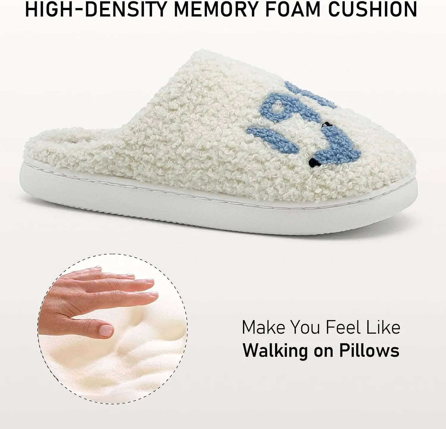 Taylors Slippers For Women Men, Comfy Ladies Bedroom Slipper, Birthday Gifts for Women, Cute House Shoe, Warm Fuzzy Indoor Memory Foam Slip on Shoes