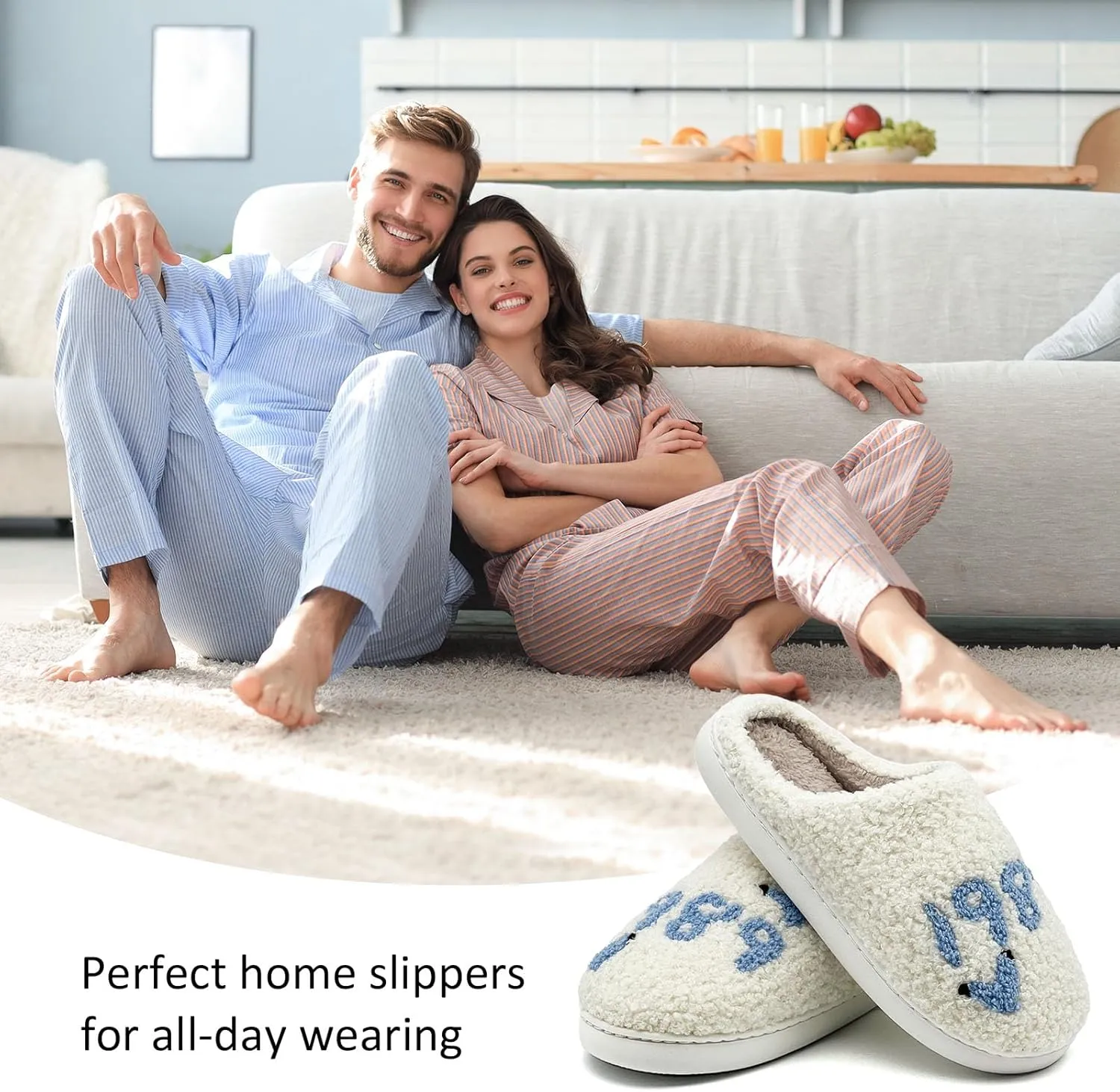 Taylors Slippers For Women Men, Comfy Ladies Bedroom Slipper, Birthday Gifts for Women, Cute House Shoe, Warm Fuzzy Indoor Memory Foam Slip on Shoes