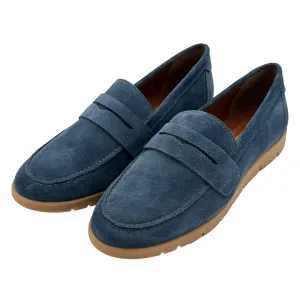 Tiffany Jeans Suede Penny Strap Loafer
