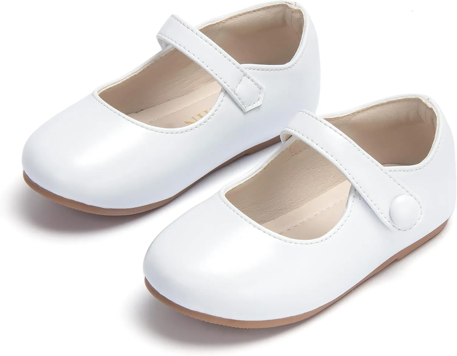 Toddler Flower Girl Dress Shoes - Little Girl Mary Janes for Wedding Party