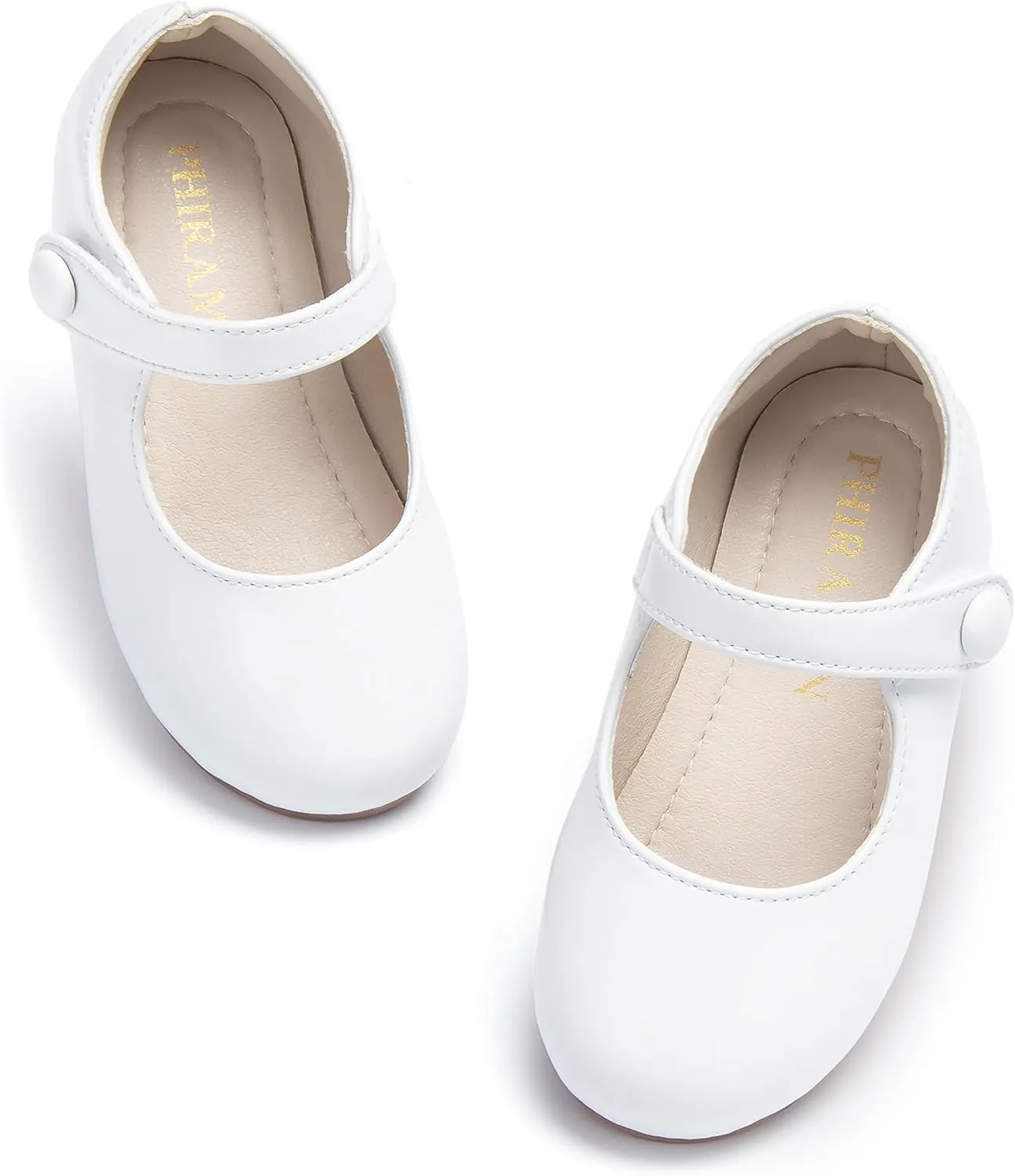 Toddler Flower Girl Dress Shoes - Little Girl Mary Janes for Wedding Party