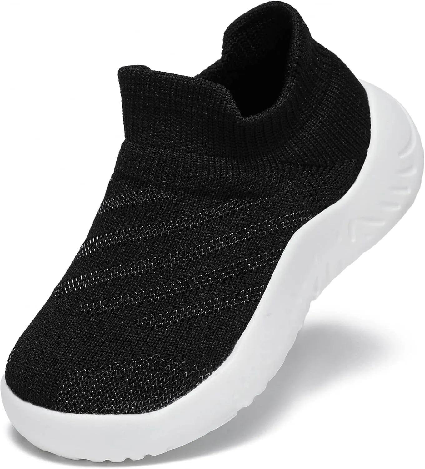 Toddler Sneakers for Baby Boys Girls Slip On Breathable Running Walking Shoes for Little Kids