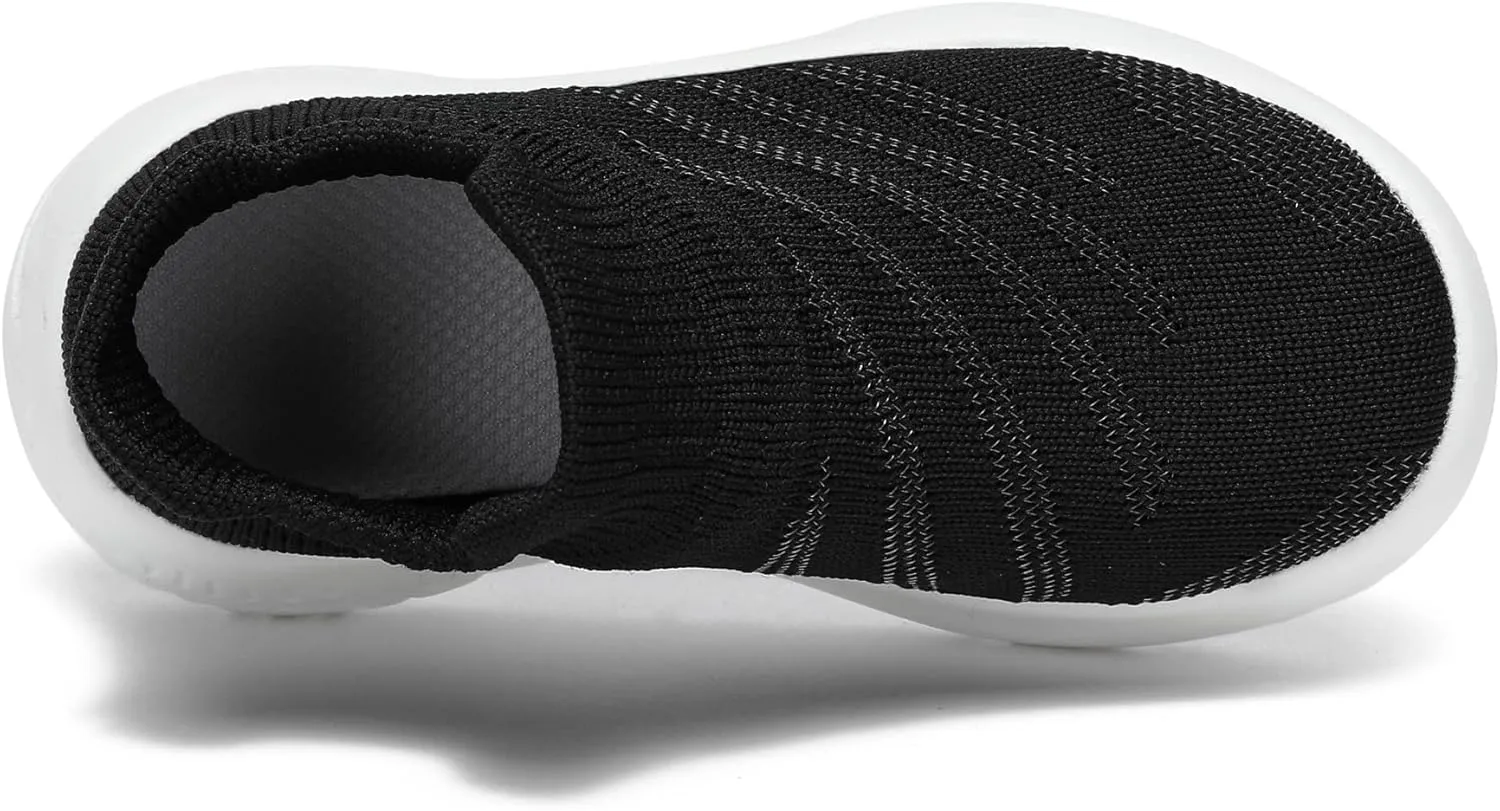 Toddler Sneakers for Baby Boys Girls Slip On Breathable Running Walking Shoes for Little Kids