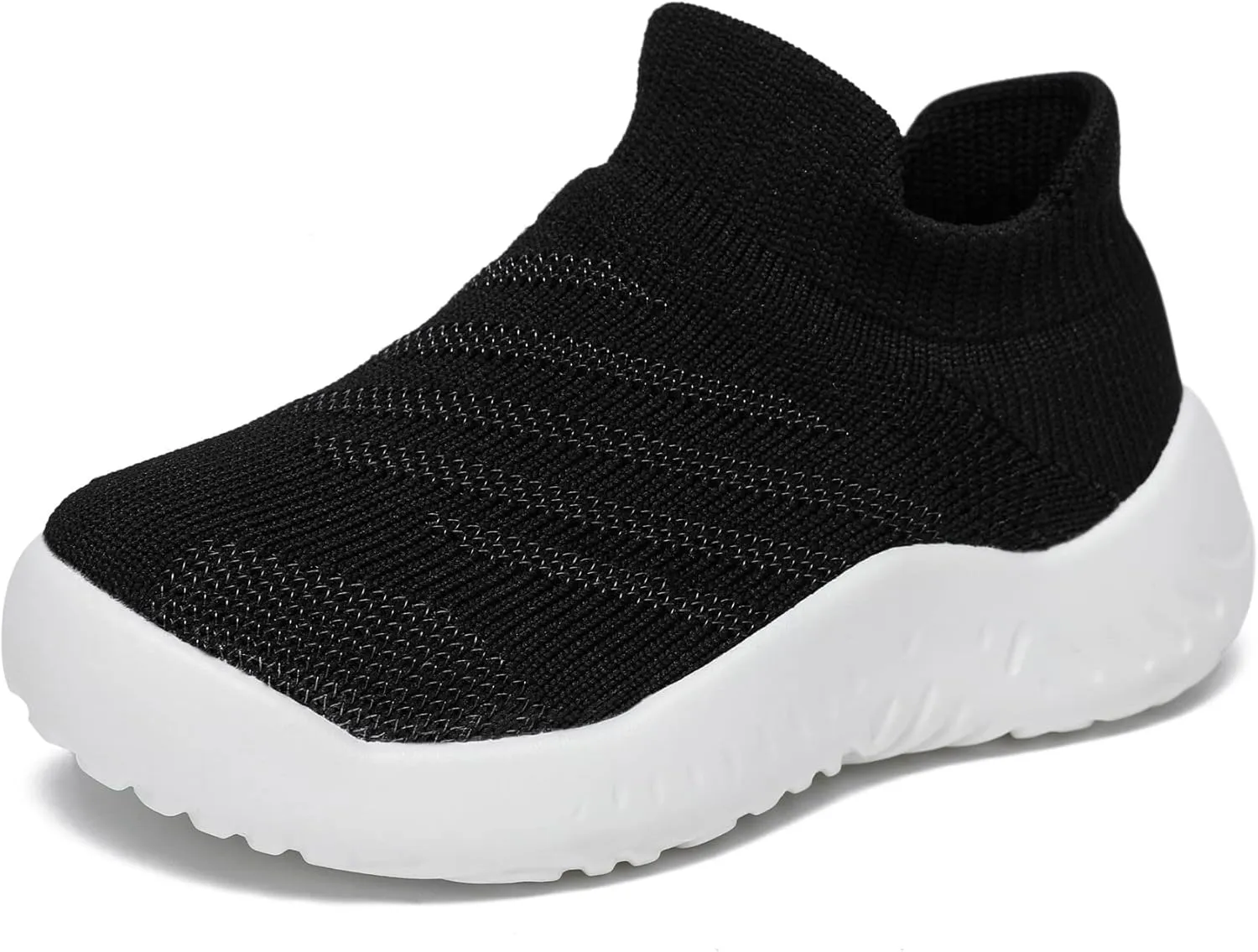 Toddler Sneakers for Baby Boys Girls Slip On Breathable Running Walking Shoes for Little Kids