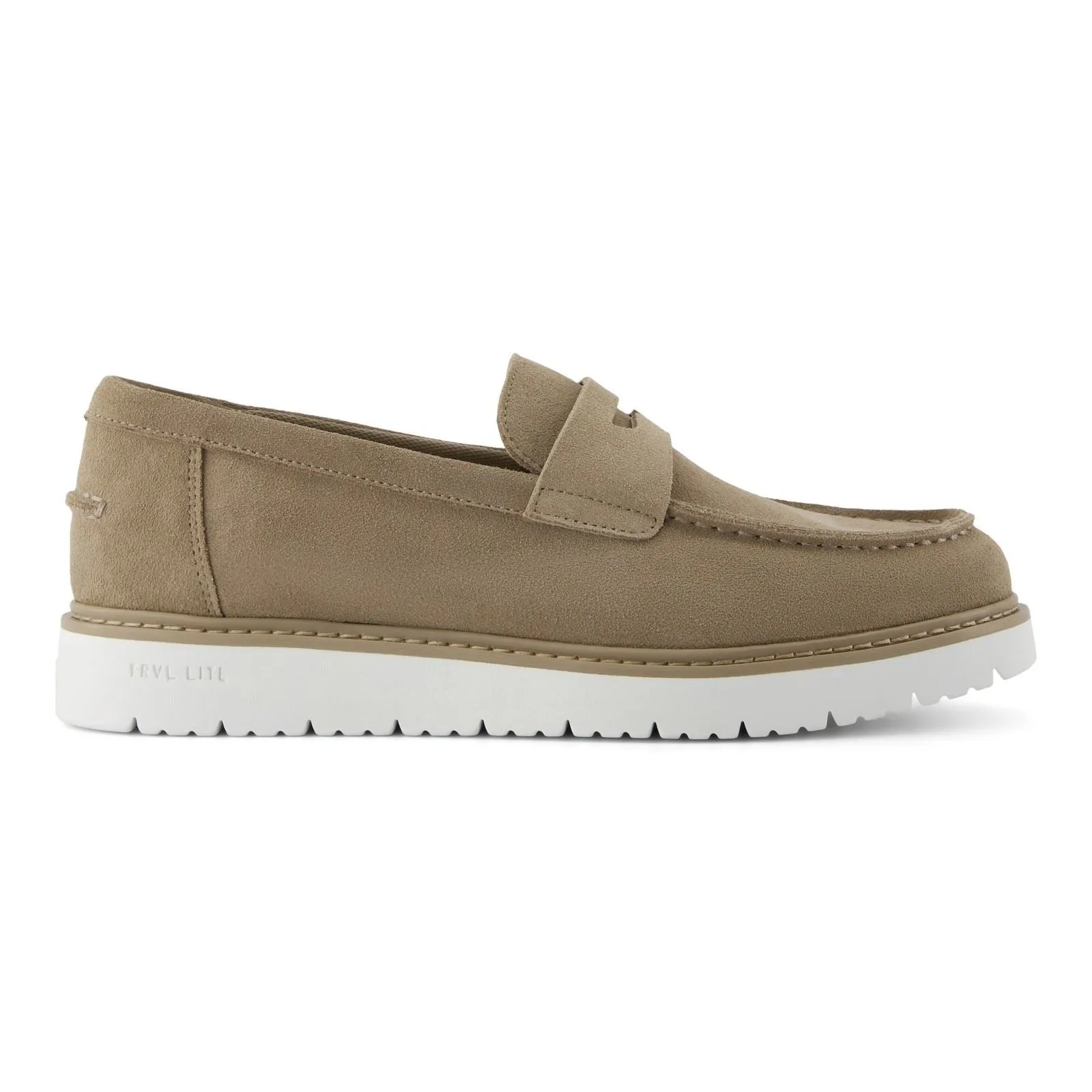 TOMS Navi TRVL LITE Havana Leather Men's Dune Loafers