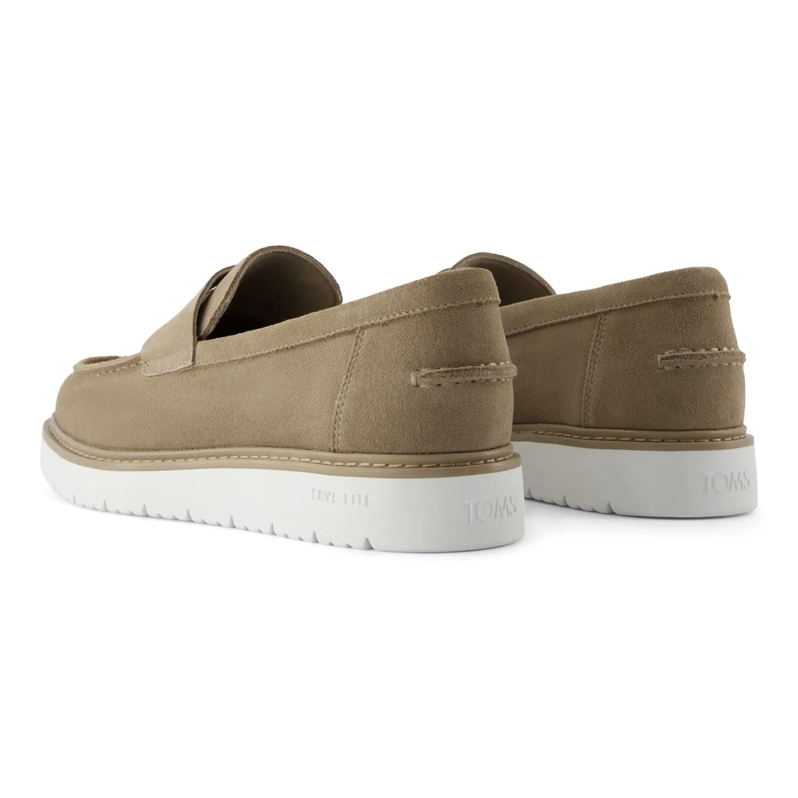 TOMS Navi TRVL LITE Havana Leather Men's Dune Loafers