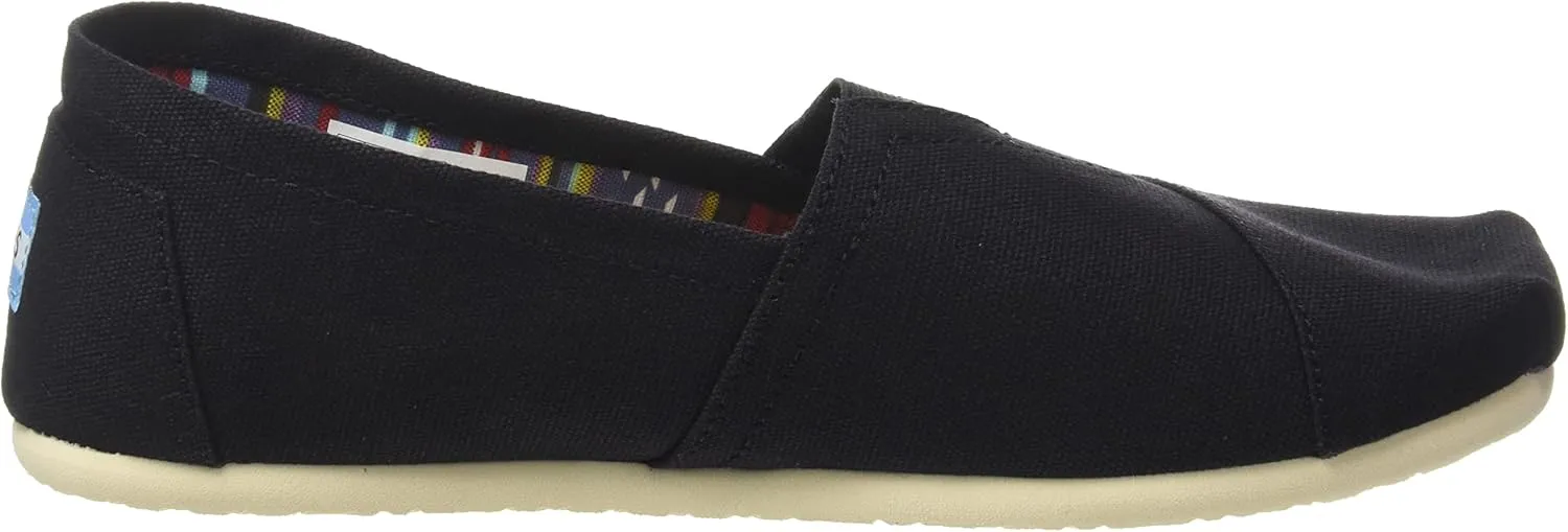 TOMS Womens Alpargata - Black