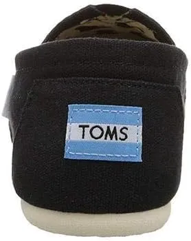 TOMS Womens Alpargata - Black