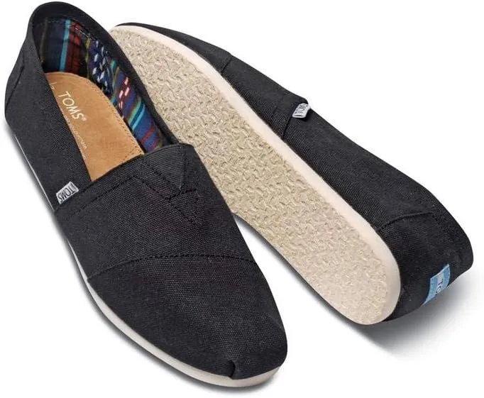 TOMS Womens Alpargata - Black