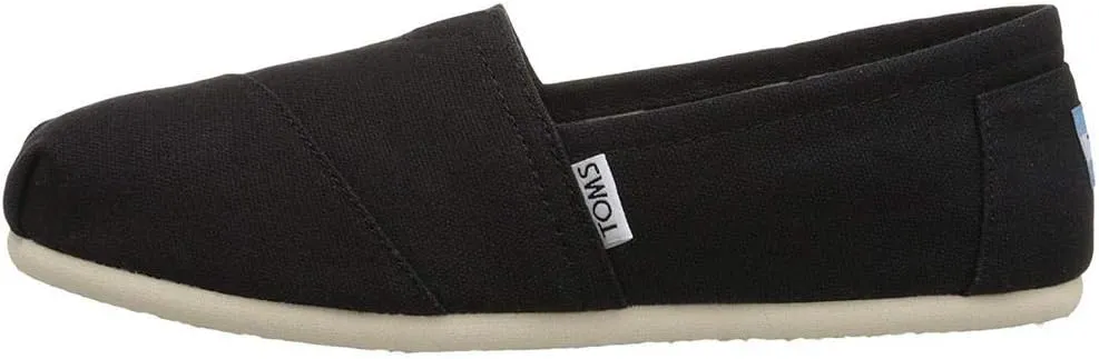 TOMS Womens Alpargata - Black