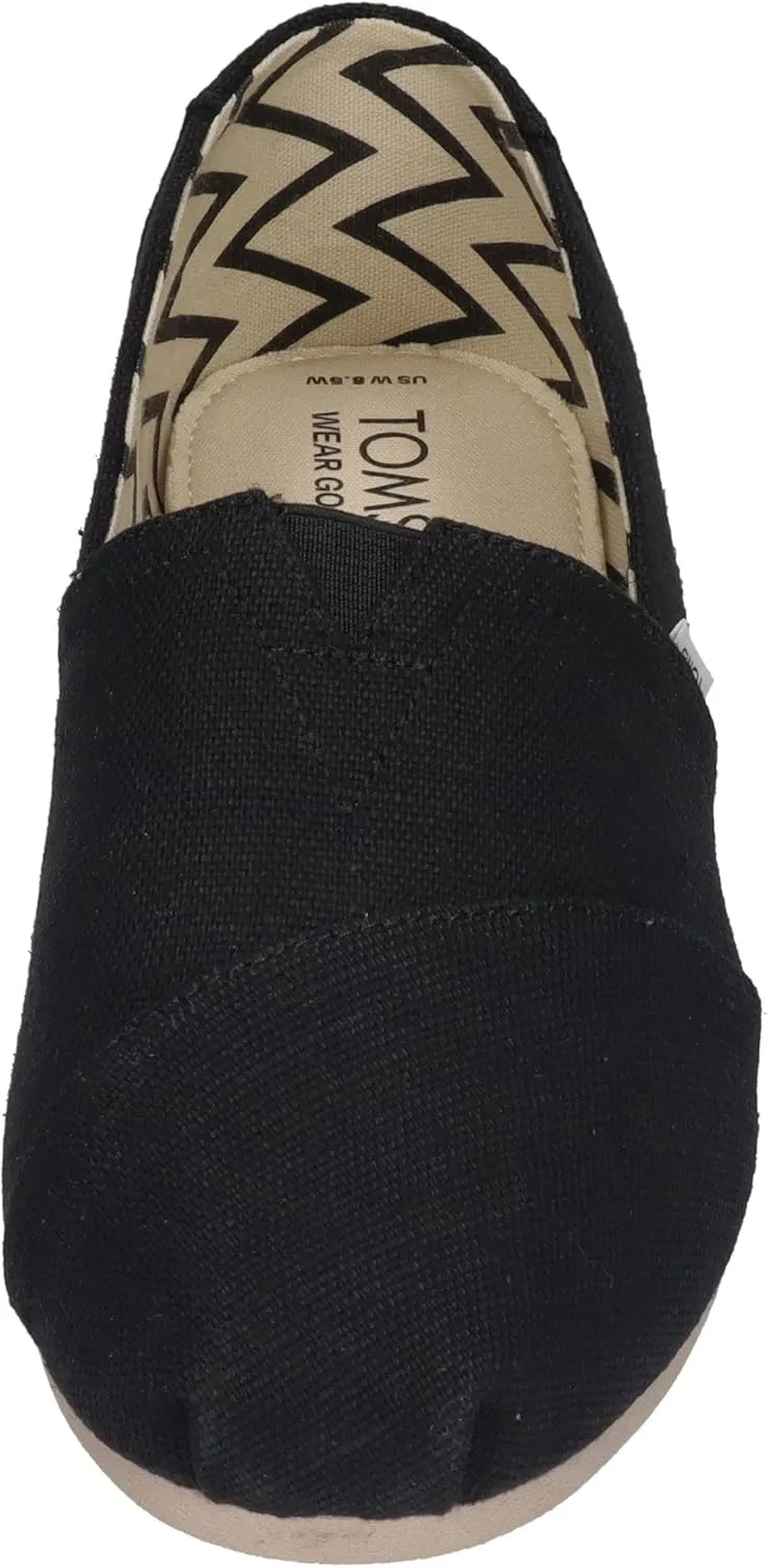 TOMS Women's Classic Alpargata with Heritage Canvas Loafer