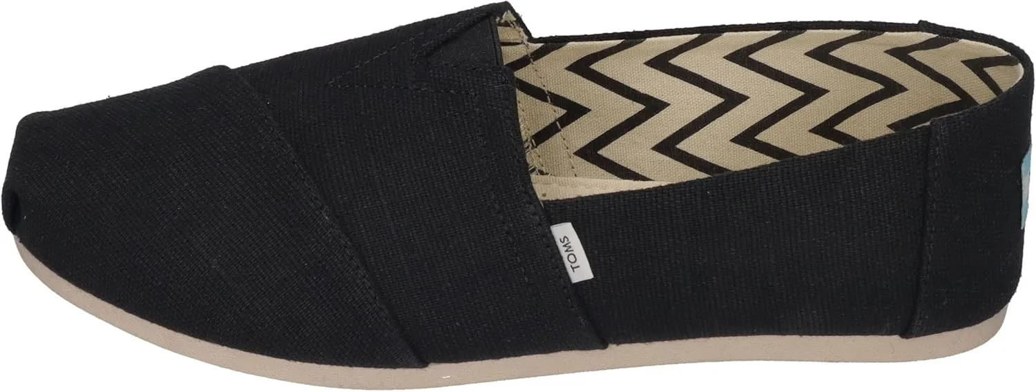 TOMS Women's Classic Alpargata with Heritage Canvas Loafer