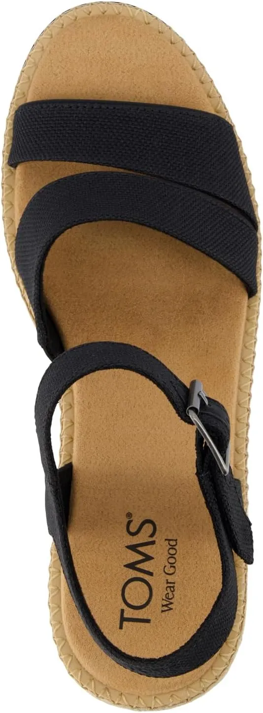 TOMS Women's Darya Espadrille Wedge Sandal