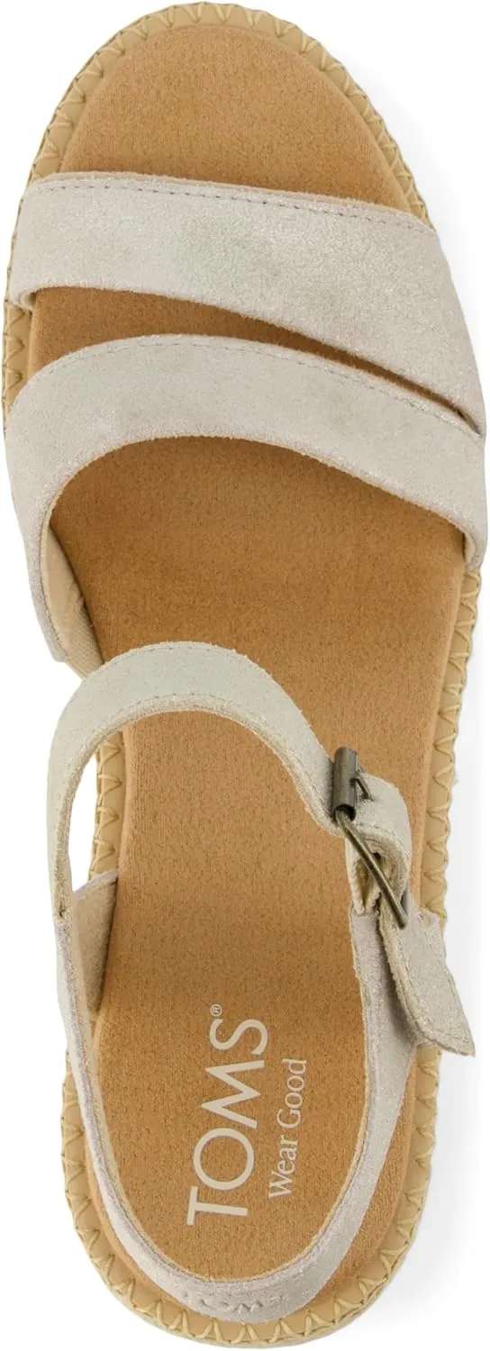 TOMS Women's Darya Platform Espadrille Sandal