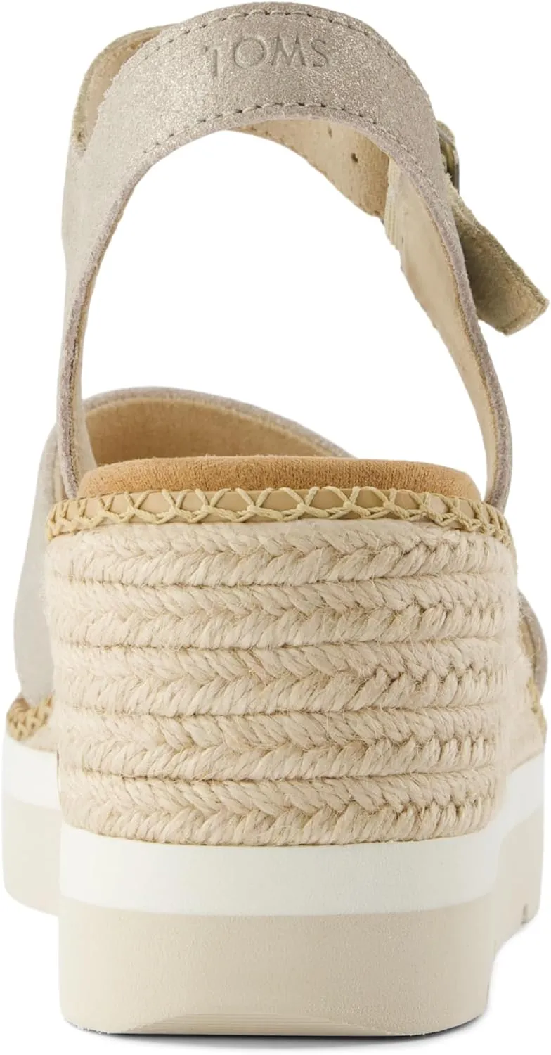TOMS Women's Darya Platform Espadrille Sandal