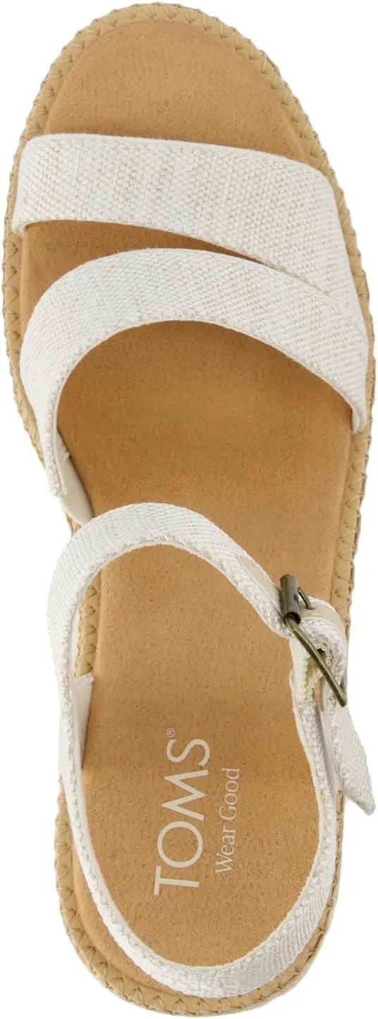 TOMS Women's Darytom P Espadrille Wedge Sandal